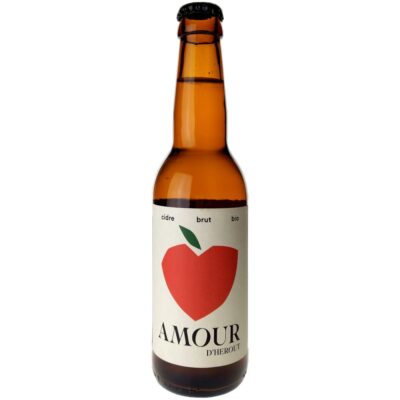 Cidre Brut IGP Normandie Amour 33cl, Hérout